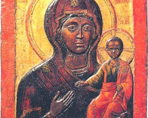Влахернская икона. Воскомастика. XIII – XIV в. Успенский собор Московского Кремля