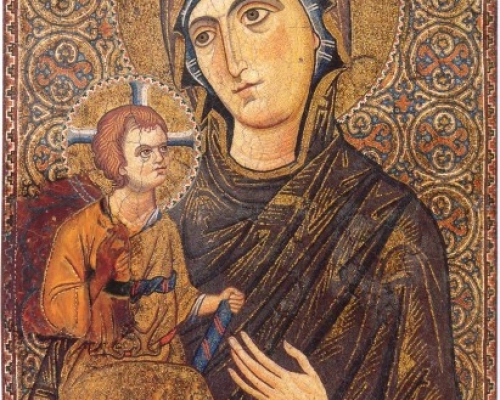 Мозаическая икона. Византия. XIII в. Монастырь св.Екатерины, Синай, Египет