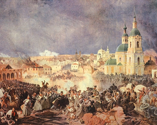 Сражение при Вязьме 1812 года
