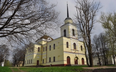 Здание Аркадьевского монастыря в Вязьме (Спасский собор).