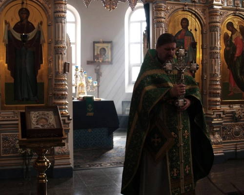 Старший священник Спасо-Богородицкого Одигитриевского женского монастыря иеромонах Даниил (Сычёв).