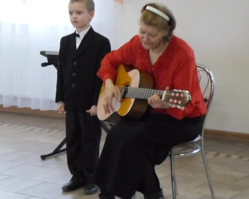 Пасхальный концерт в Доме пожилого человека села Дугино