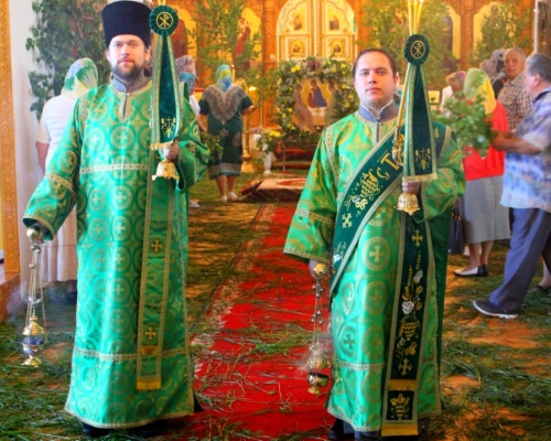 Престольный праздник Свято-Троицкого кафедрального собора