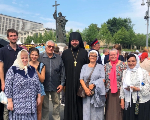 Делегация Вяземской епархии в Москве