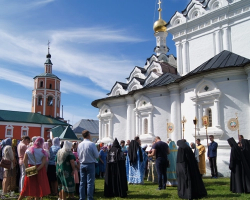 Престольный праздник в Иоанно-Предтеченском женском монастыре