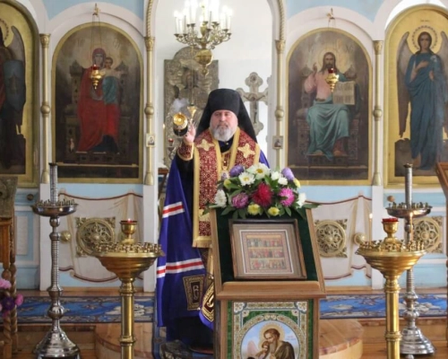 Епископ Сергий отслужил литию по воинам павшим в Великой Отечественной войне