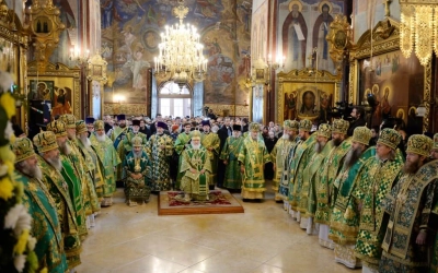 Преосвященный Сергий, епископ Вяземский и Гагаринский принял участие в Божественной литургии, в Свят