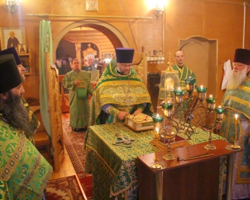 Престольный праздник в храме Благоверного Великого князя Александра Невского