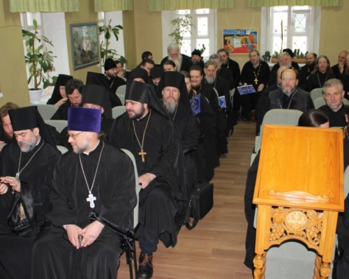 итоговое Епархиальное собрание духовенства Вяземской епархии