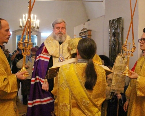молебное пение на новолетие в Свято-Троицком кафедральном соборе
