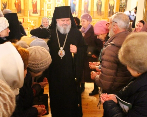 молебное пение на новолетие в Свято-Троицком кафедральном соборе