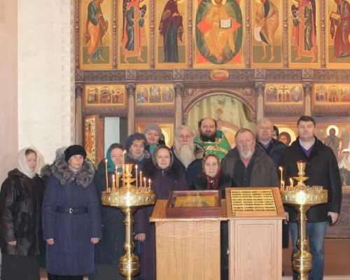 Престольный праздник в храме Богоявления Господня деревни Соколино Сычёвского района