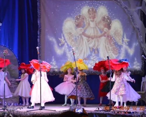 Рождественское представление в Сычёвском доме культуры