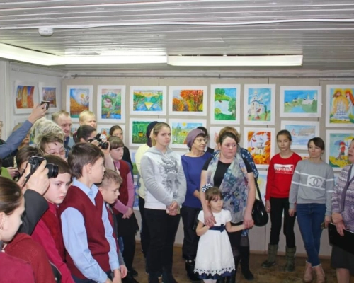 выставка детского рисунка 