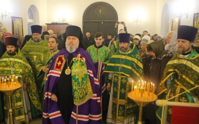 великое освящение храма в честь Преподобного Серафима Саровского Чудотворца