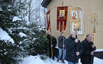 великое освящение храма в честь Преподобного Серафима Саровского Чудотворца