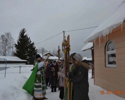 Престольный праздник в селе Ельня Гагаринского благочиния