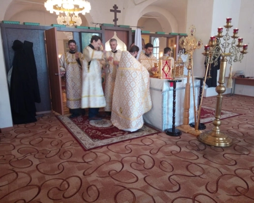 День памяти «Святого Семейства» в Тихвинском храме г. Гагарин