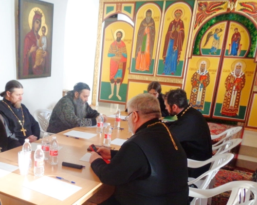 В Свято-Троицком кафедральном соборе состоялось первое собрание духовенства Угранского благочиния