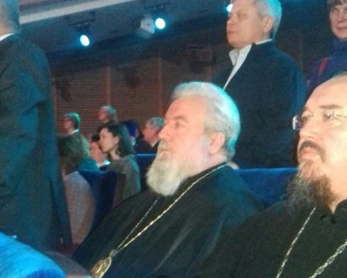 В Торжественном акте приняла участие делегация Вяземской епархии