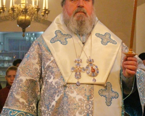 Епископ Сергий возглавил Всенощное бдение в Свято-Троицком кафедральном сборе г. Вязьма