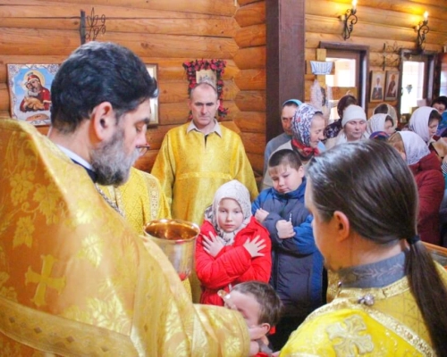 Престольный праздник в храме святого Равноапостольного Николая Японского с. Никольское