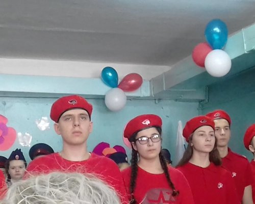 В Кайдаковской средней школе прошло мероприятие посвящённое Дню защитника Отечества