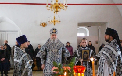 Божественная Литургия Преждеосвященных Даров в Иоанно-Предтеченском монастыре