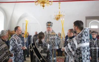 Божественная Литургия Преждеосвященных Даров в Иоанно-Предтеченском монастыре