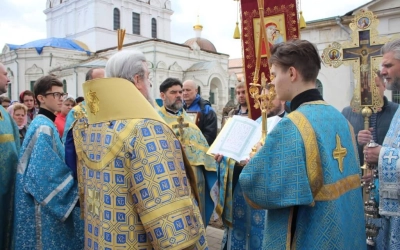 Престольный праздник на Архиерейском подворье Благовещенского собора