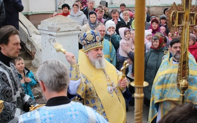 Престольный праздник на Архиерейском подворье Благовещенского собора