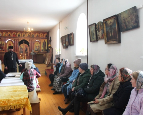 Встреча православной молодежи г. Сычёвка с руководителем молодежно-миссионерского отдела Вяземской Е