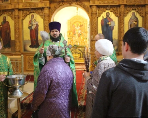 Епископ Сергий возглавил Божественную литургию