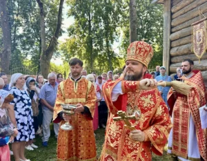 Архипастырь совершил Божественную литургию в храме вмч. Пантелеимона