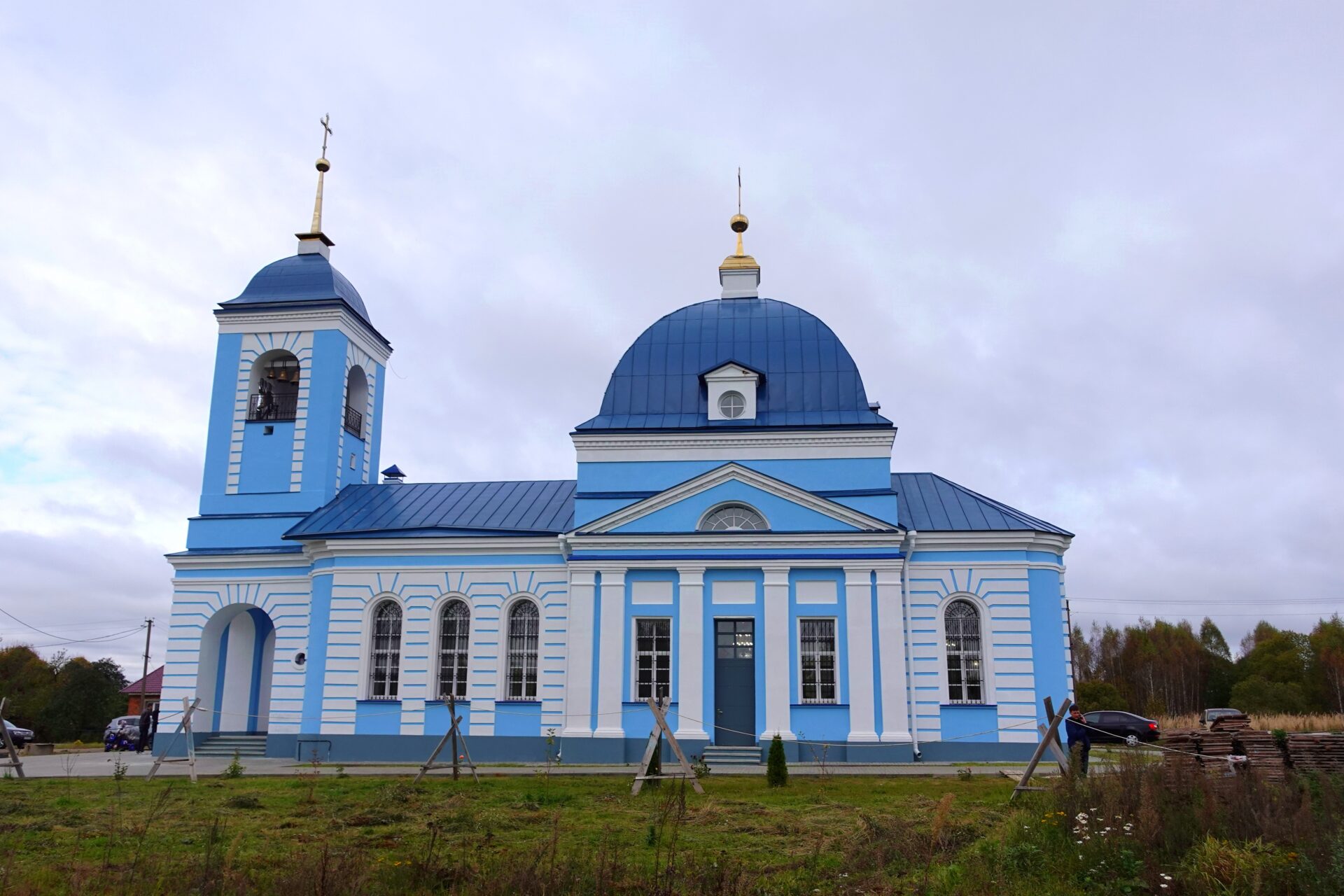 Великое освящение Покровского храма в д. Перстёнки